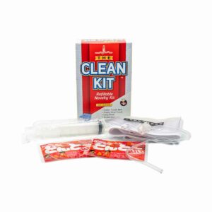 ALS The Clean Kit product - Syringe, heating pads and elastic belt