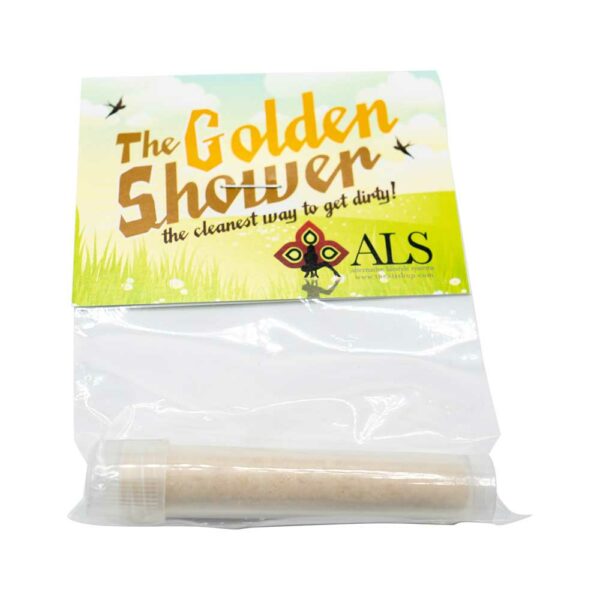 ALS The Golden Shower vial in retail pack - ALS Wholesale