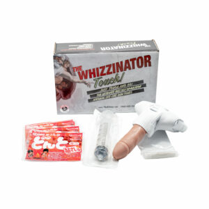 The Whizzinator Touch product: heating pads, Syringe and whizzinator